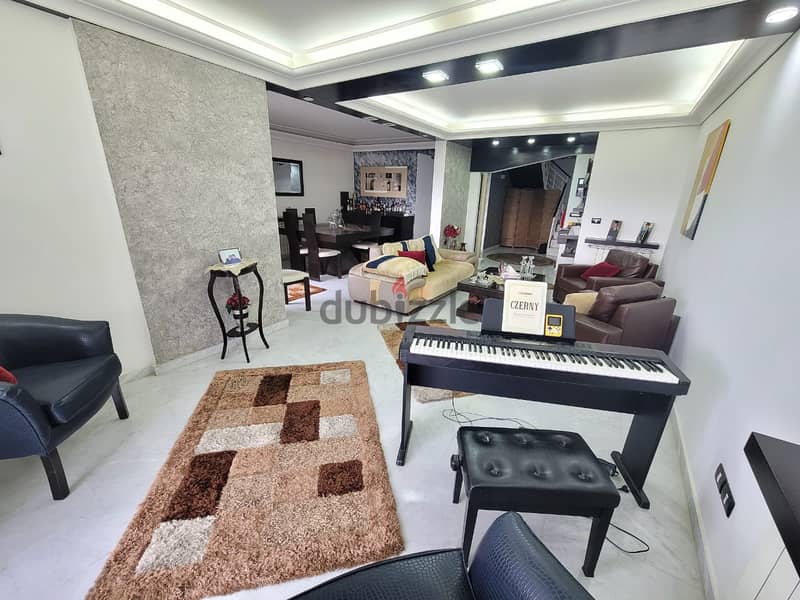 DUPLEX IN AIN SAADE 200SQ FULLY FURNISHED WITH VIEW , AS-252 9