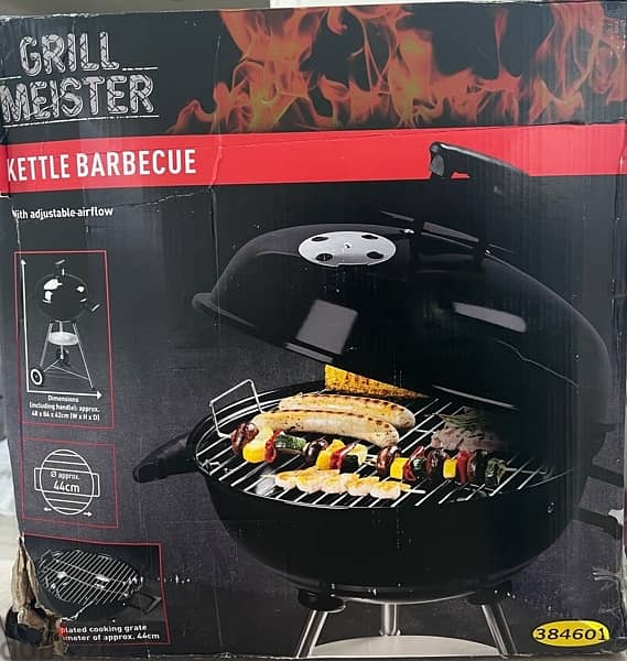 Grill Meister BBQ Pizza Box Oven 5