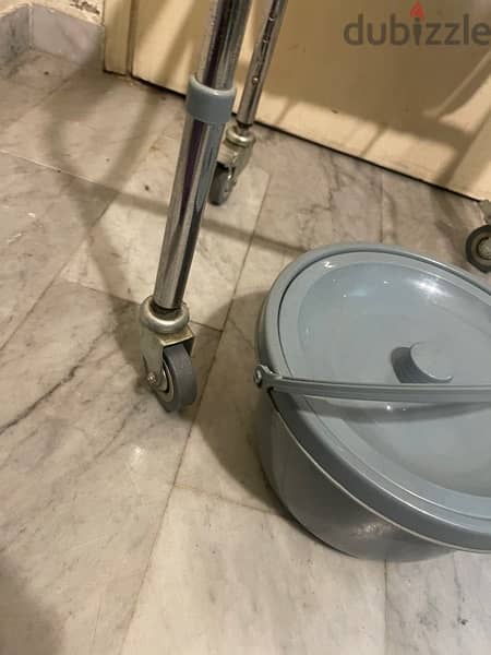 Medical chair toilet with wheels mint condition 5