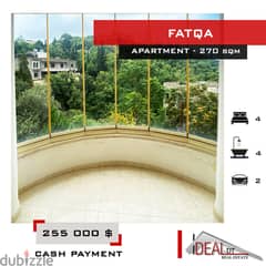 Apartment for sale in Fatqa 270 sqm ref#wt18104