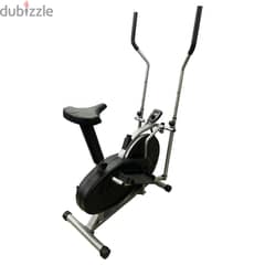 Conqueror Elliptical Stationary Bike Adjustable Seat Exercise - SEB742