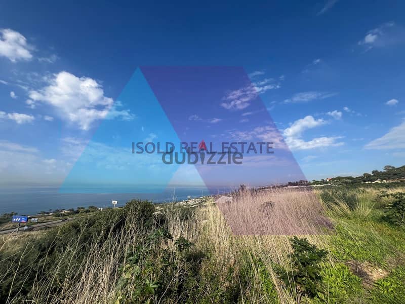 A 4378 m2 land + open mountain/sea view for sale in Berbara 2