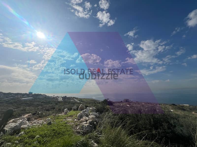 A 4378 m2 land + open mountain/sea view for sale in Berbara 3