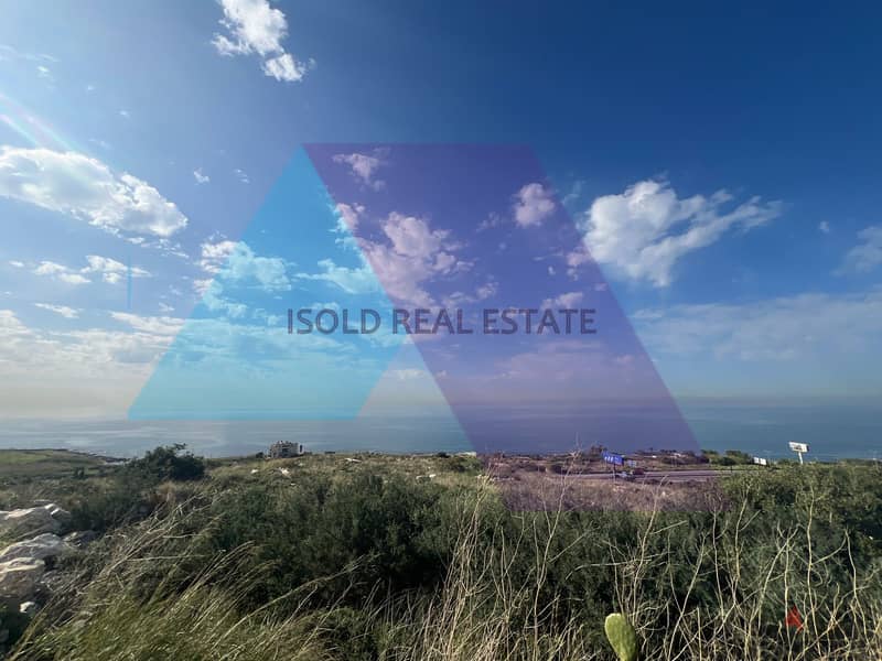 A 4378 m2 land + open mountain/sea view for sale in Berbara 4