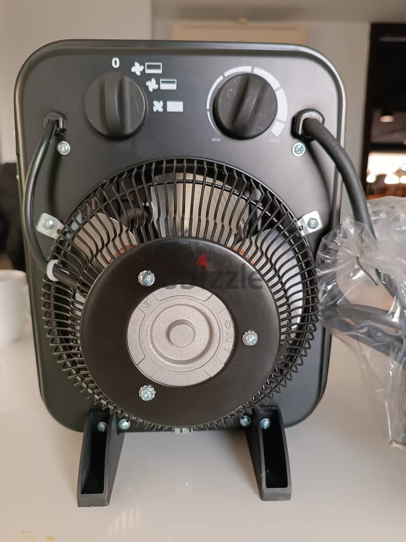 industrial fan Heater 3 kw . مروحة تدفئة  كهربائية 3 كيلو وات 2