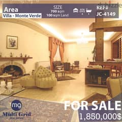 Monteverde, Villa for Sale, 700 m2 + Land, فيللا للبيع في مونتي فردي