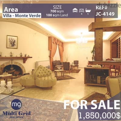 JC-4149 / Villa for Sale in Monteverde, فيللا للبيع في مونتي فردي