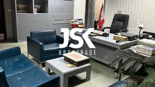 L14416-Fully Furnished Office for Rent In Antelias 0