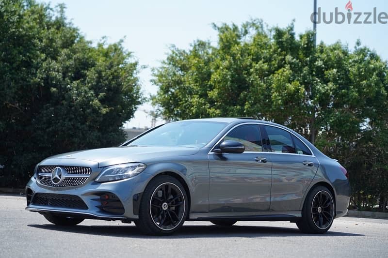 C300 Gray-Red 2018 Look AMG 2021 2
