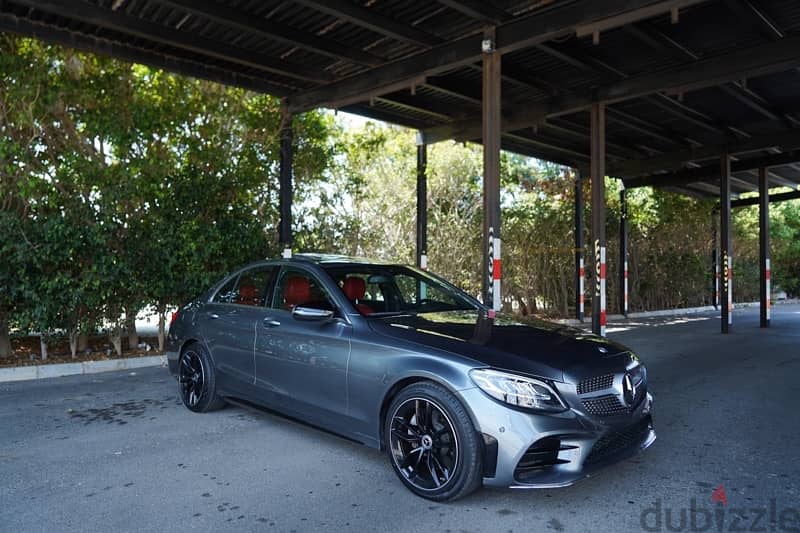 C300 Gray-Red 2018 Look AMG 2021 6