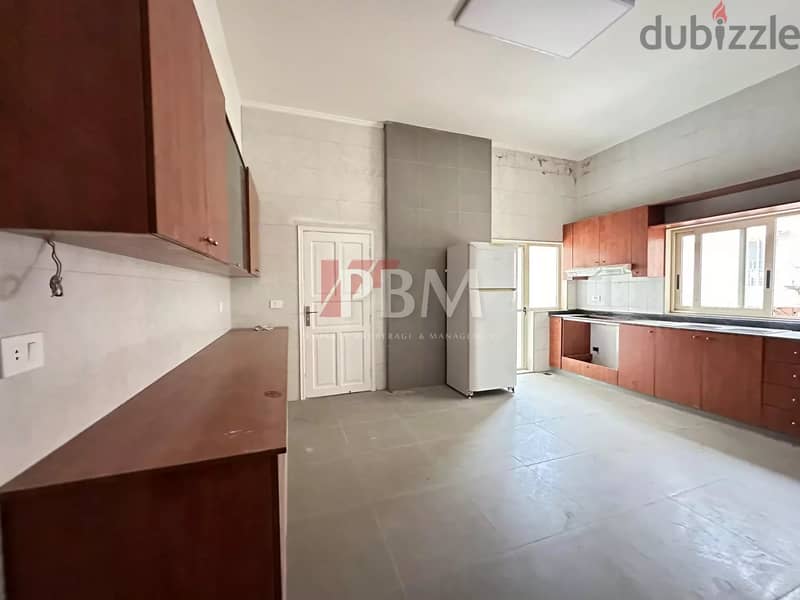Beautiful Apartment For Rent In Raouche | Balcony | 295 SQM | 13