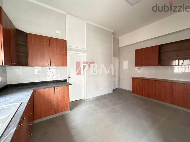 Beautiful Apartment For Rent In Raouche | Balcony | 295 SQM | 14
