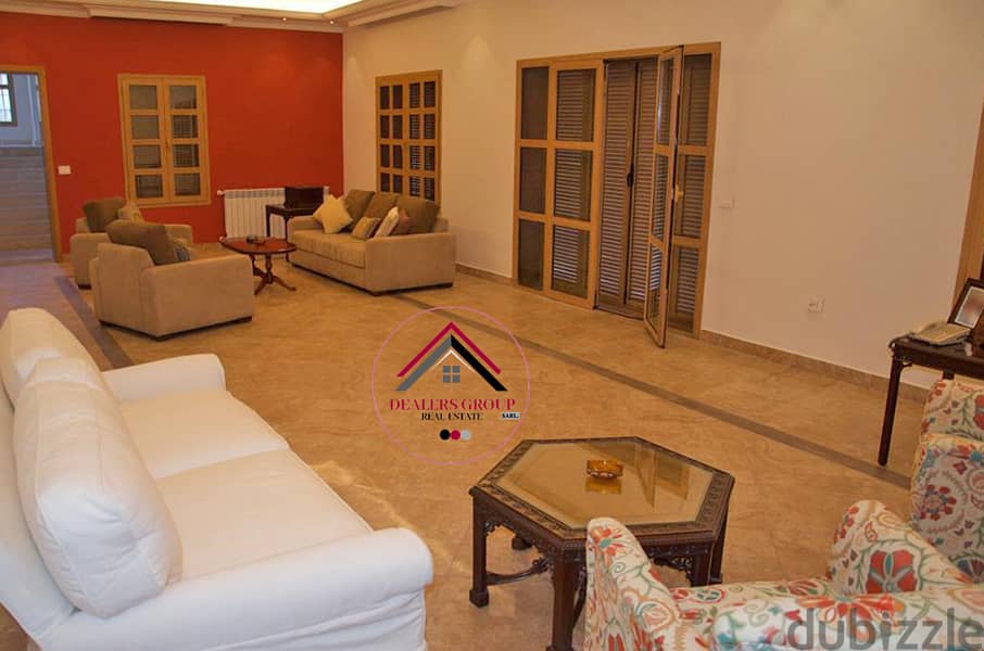Escape the Ordinary! Elegant Villa for sale in Souk El Gharb 4