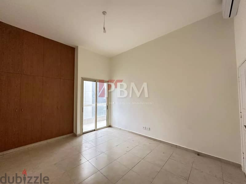 Amazing Apartment For Rent In Raouche | Balcony | 295 SQM | 9