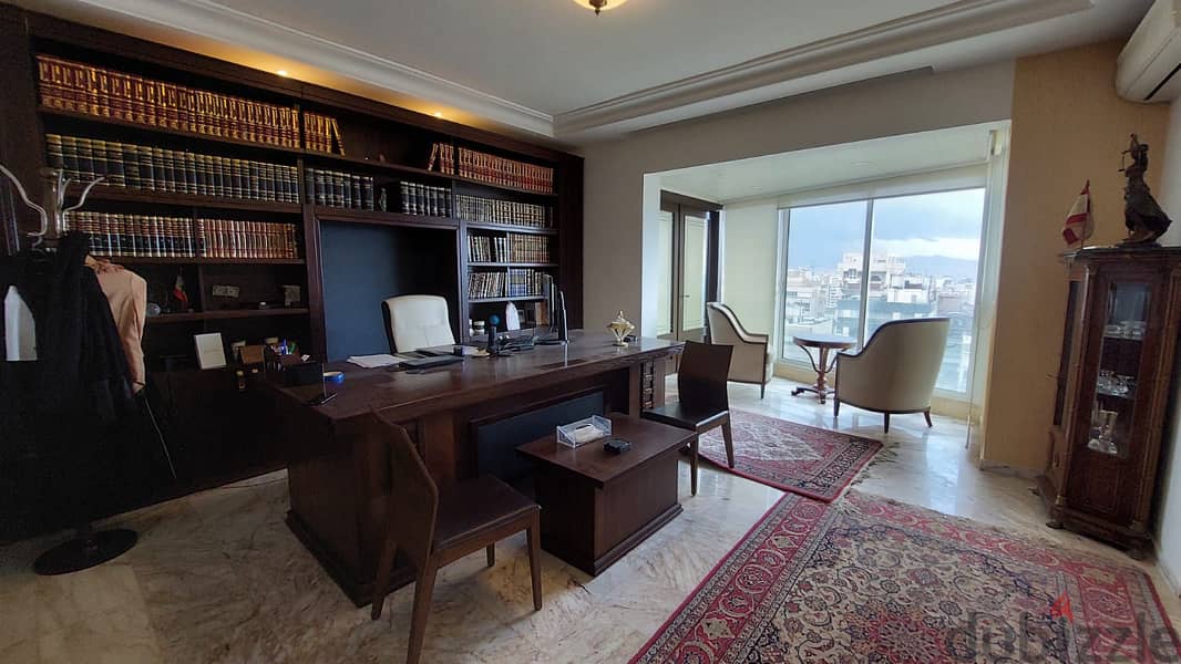 L14432-256 SQM Office for Sale in Verdun, Ras Beirut 3