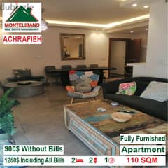 1250$/Cash Month!! Apartment for rent in Achrafieh!! 0