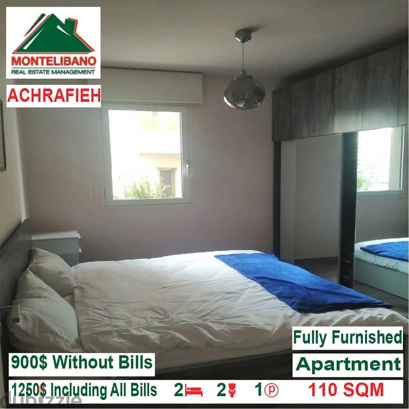 1250$/Cash Month!! Apartment for rent in Achrafieh!! 2