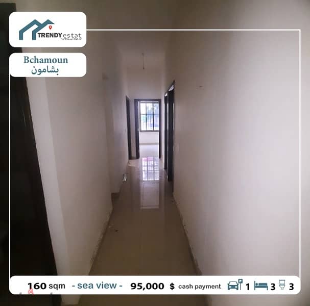 apartment for sale in bchamoun  شقة للبيع في بشامون مع اطلالة مميزة 3