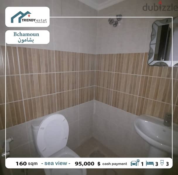 apartment for sale in bchamoun  شقة للبيع في بشامون مع اطلالة مميزة 10