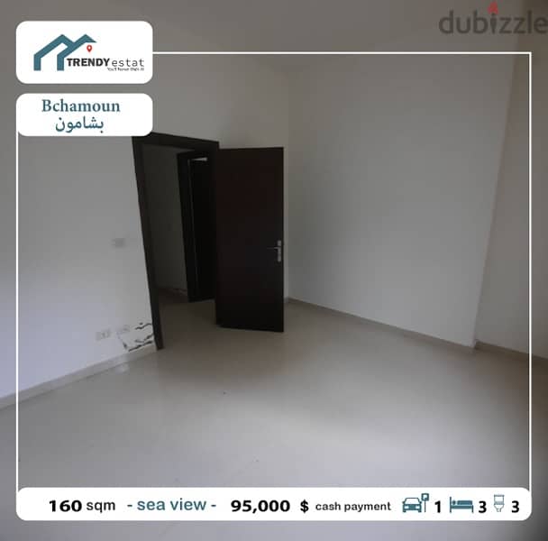 apartment for sale in bchamoun  شقة للبيع في بشامون مع اطلالة مميزة 11