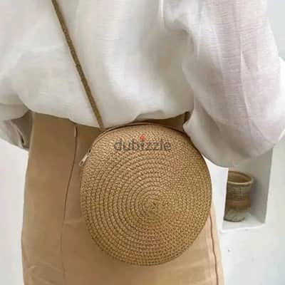 beige clutch bag