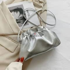 gold and silver bag