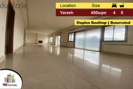 Yarzeh 450m2 |160m2 Rooftop | duplex | Fully Decorated | Ultra prime l 0