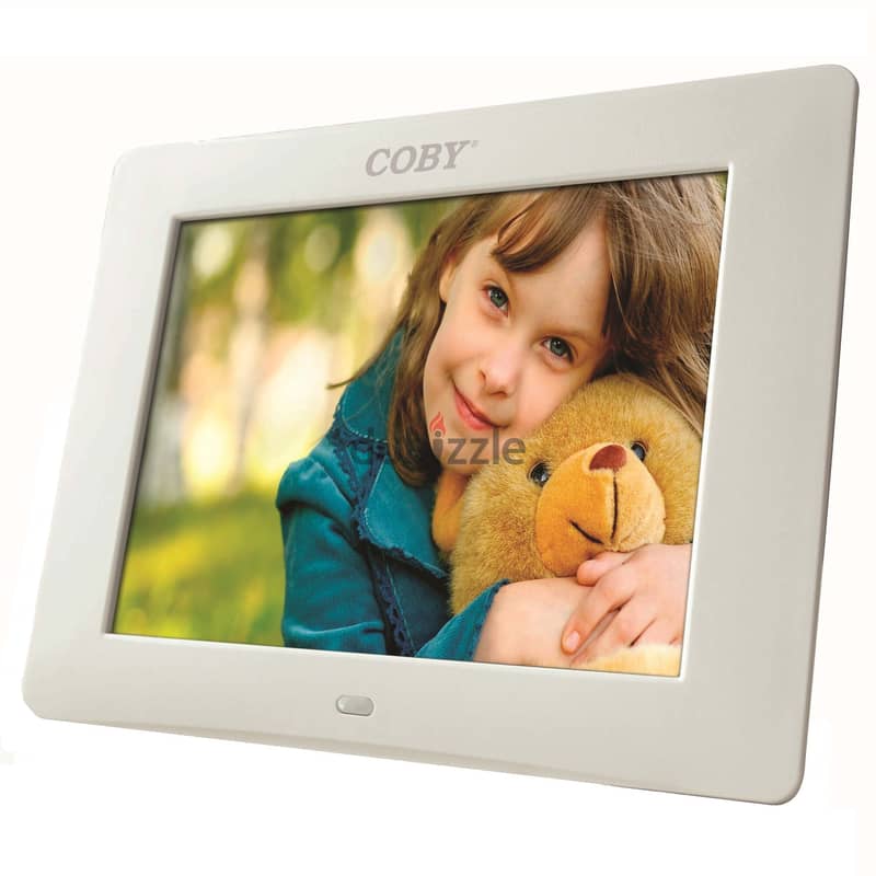 Coby Digital Photo Frame 8 inch with Remote Clock Calendar - DP807 0