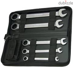 Format - Combination ratchet wrench set 8-19 mm 9 pcs  طقم مفاتيح ربط 0