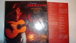 Jose Feliciano "romance in the night" vinyl album media & cover vg 0
