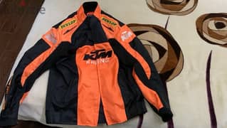 KTM Racing Team Winter Jacket Black/Orange Waterproof -Full protection 0