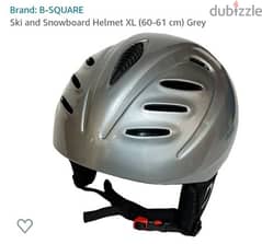 B-Square Ski Helmet ( made in Germany)/ 3$ delivery