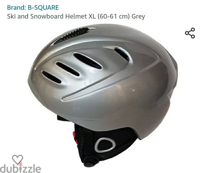 B-Square Ski Helmet ( made in Germany)/ 3$ delivery 1