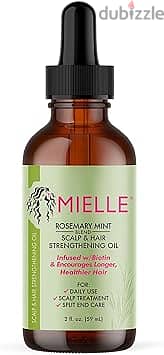 Mielle Organics MIELLE - ROSEMARY MINT, SCALP & HAIR OIL, INFUSED W/BI