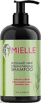 Mielle Organics Rosemary Mint Strengthening Shampoo Infused with Bioti