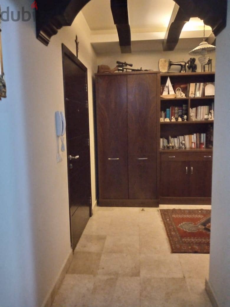 ain el ghossein apartment with 155m roof overlooking the city Ref#341 8