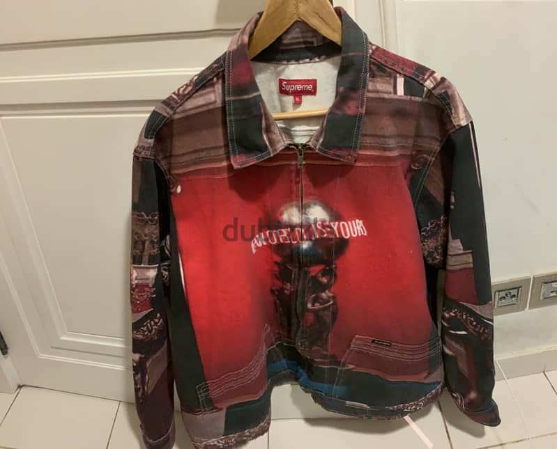 Men's Supreme Scarface Denim Jacket 1