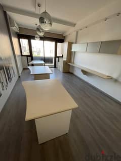 100 Sqm | Fully renovated office for rent in Jdeideh / Nahr el Mot 0