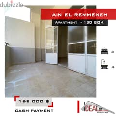 Apartment for sale in AIn EL Remmeneh 180 sqm ref#jpt22127 0