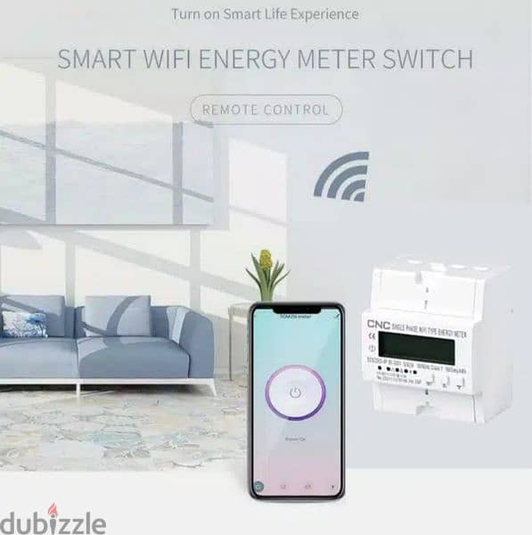 SMART WIFI ENERGY ENERGY METER AND PROTECTOR 60A Solar Home Automation 1