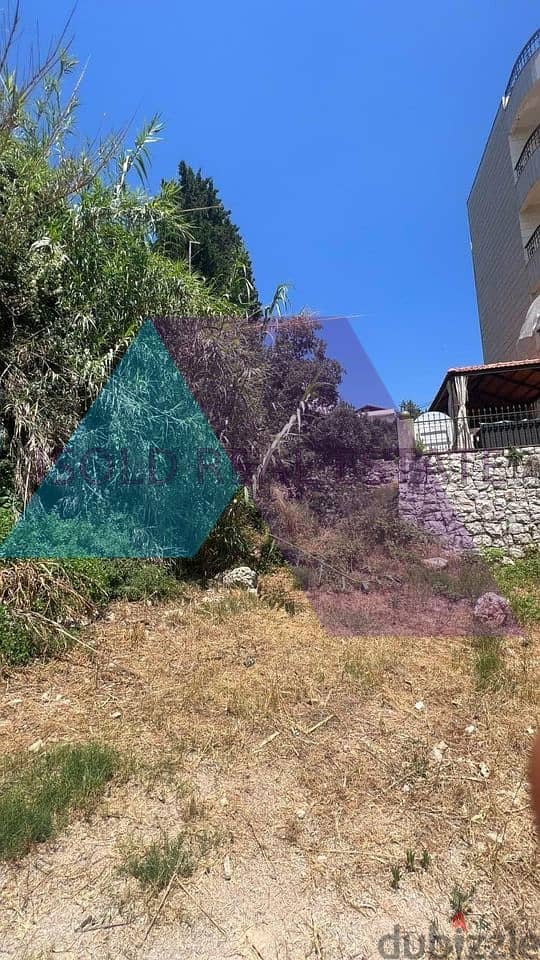A 800 m2 land+open view for sale in Ballouneh - أرض للبيع في بلونه 2