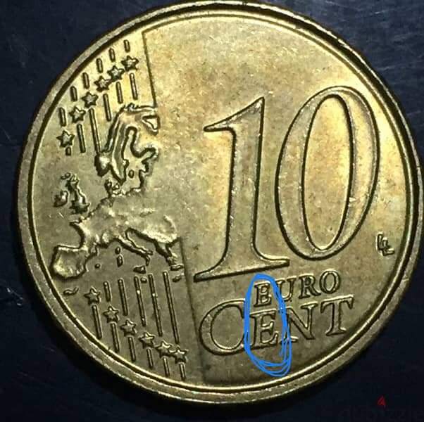 error 10 euro cent 1