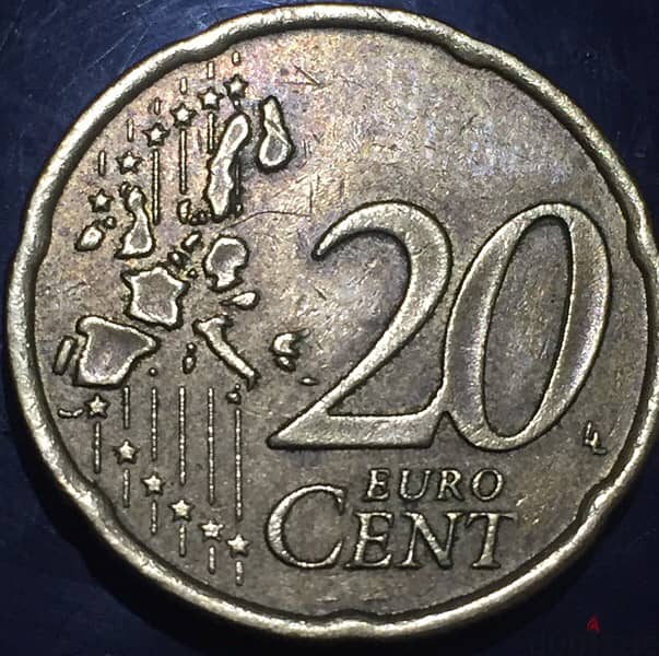 error 20 euro cent creek coin 1