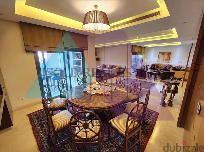 604m2 2 apartments having an open mountain/sea view for sale in Aoukar 5