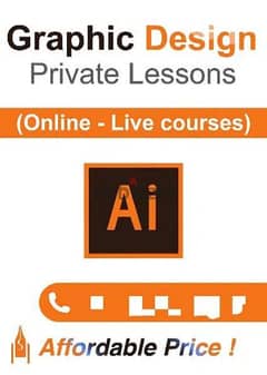 Private lessons to adobe illustrator. Affordable price