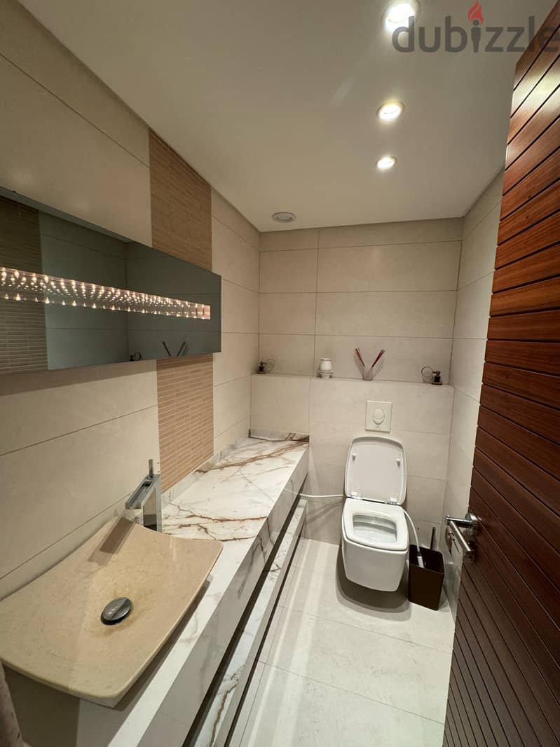 Luxurious 300 m2 apartmen+open amazing view for sale in Rihaniyeh 17