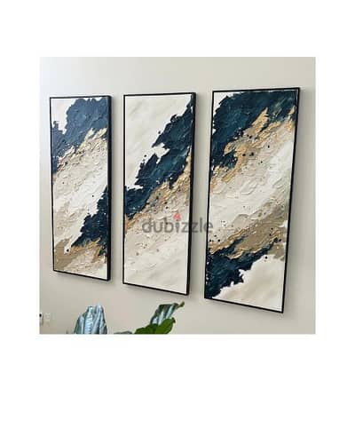 set of 3 paintings