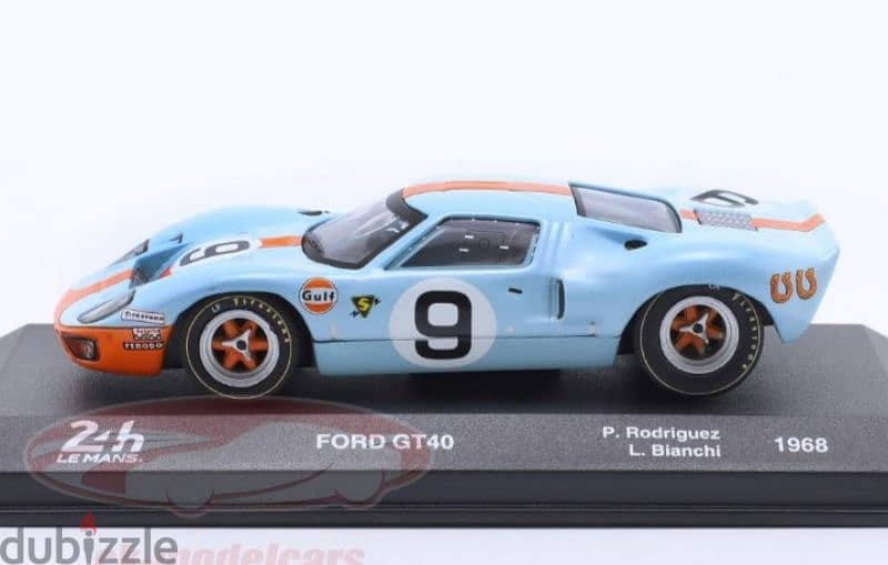 Ford GT40 (Le Mans 24h 1968) diecast car model 1;43. 2