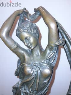 large French Bronze Statue, 19th century,