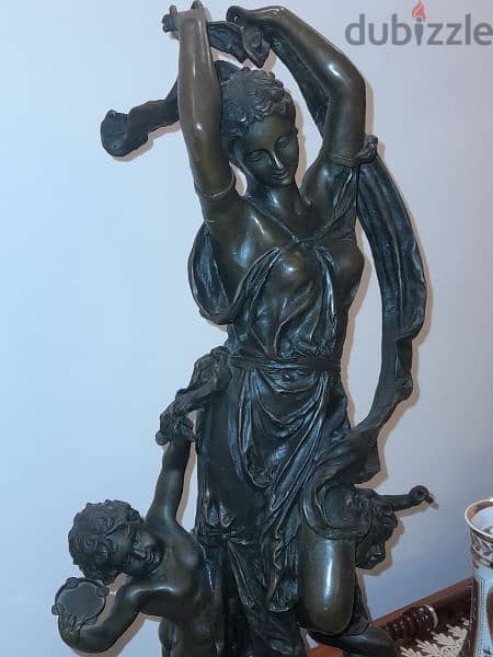 large French Bronze Statue, 19th century, 2